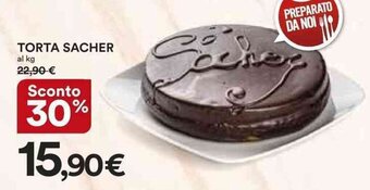 Ipercoop Torta Sacher offerta