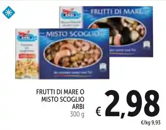 Spazio Conad Arbi Frutti di Mare o Misto Scoglio 300g offerta