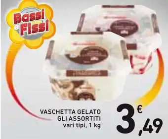 Spazio Conad Vaschetta Gelato Gli Assortiti 1kg offerta