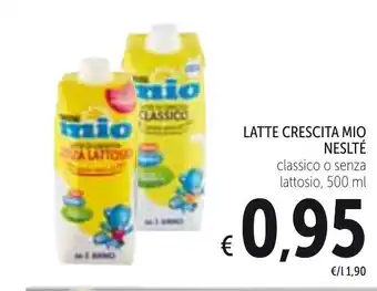 Spazio Conad Nestlé Mio Latte Crescita 500ml offerta