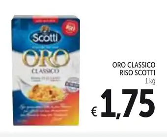 Spazio Conad Scotti Oro Classico Riso 1kg offerta