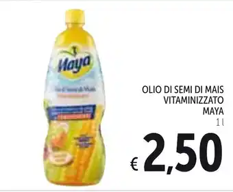 Spazio Conad Maya Vitaminizzato Olio di Semi di Mais 1l offerta