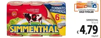 Spazio Conad Simmenthal 90gx6 offerta