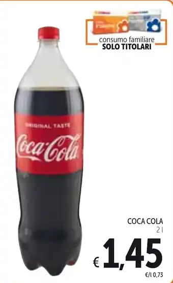 Spazio Conad Coca-Cola 2l offerta