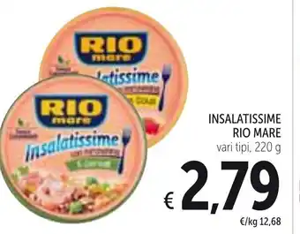 Spazio Conad Rio Mare Insalatissime 220g offerta