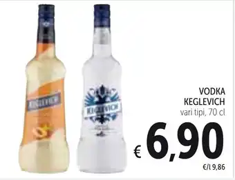 Spazio Conad Vodka Keglevich 70cl offerta
