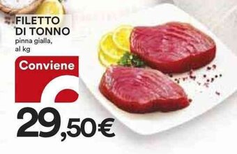 Ipercoop Filetto di Tonno offerta