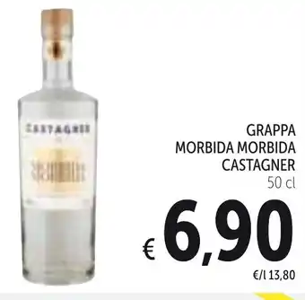 Spazio Conad Castagner Grappa Morbida 50cl offerta