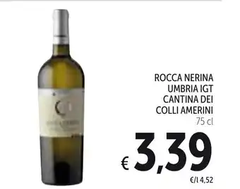 Spazio Conad Rocca Nerina Umbria IGT Cantina Die Colli Amerini 75cl offerta