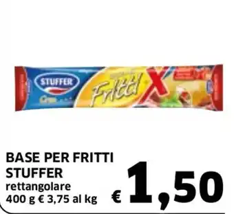 Stuffer Base Per Fritti rettangolare 400 g