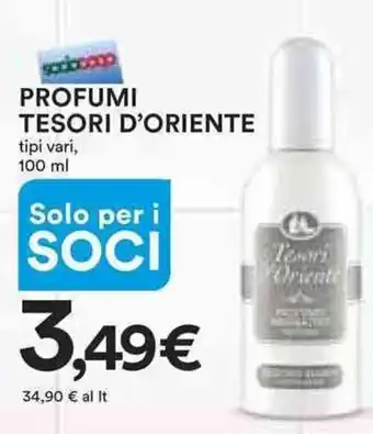Tesori d'Oriente Profumi 100 ml