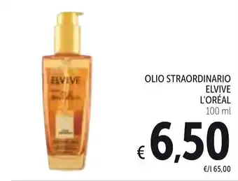 Spazio Conad L'Oreal Elivive Olio Straordinario 100ml offerta