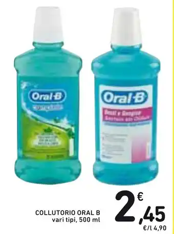 Spazio Conad Oral-B Collutorio 500ml offerta