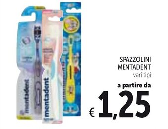 Spazio Conad Mentadent Spazzolino offerta