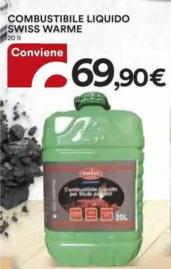 Ipercoop Swiss Warme Combustibile Liquido 20 lt offerta