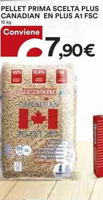 Pellet Prima Scelta Plus Canadian En Plus A1 FSC 15 kg