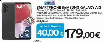 Ipercoop Samsung Galaxy A13 Smartphone offerta