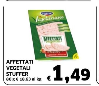 Ecu Discount Affettati Vegetali Stuffer 80 g offerta