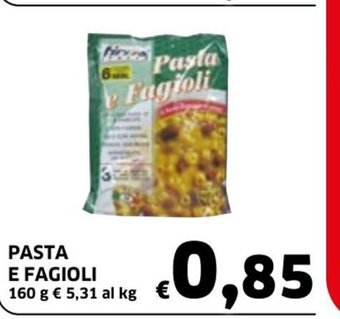 Ecu Discount Pasta E Fagioli 160 g offerta