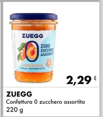 Zuegg Confettura O zucchero assortita 220 g