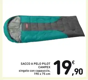 Spazio Conad Campex Sacco a Pelo Pilot 190x75cm offerta