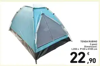 Tenda Rubino 200x120x105cm