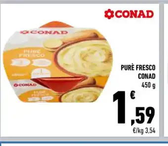 Conad Conad Purè Fresco 450 g offerta