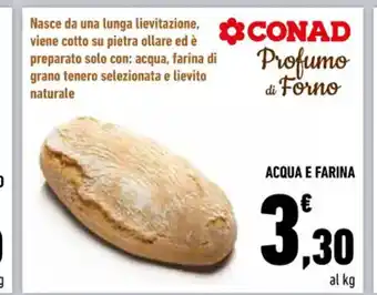 Conad Conad Profumo di Forno Acqua E Farina offerta
