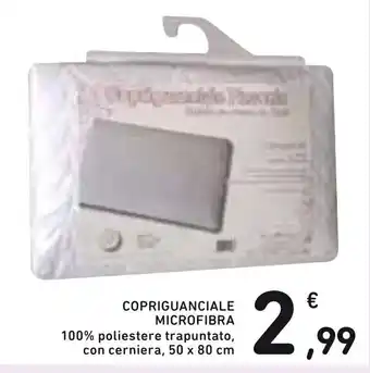 Spazio Conad Copriguanciale Microfibra 50x80cm offerta