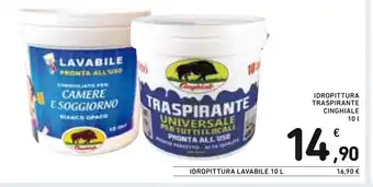 Idropittura Transpirante Cinghiale 10l