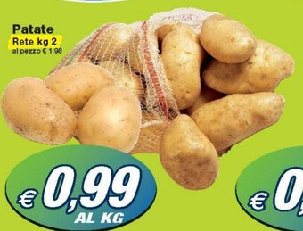 Prix Quality Patate Rete kg 2 offerta