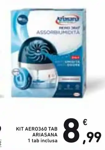 Spazio Conad Ariasana Kit AERO360 Tab 1 tab offerta