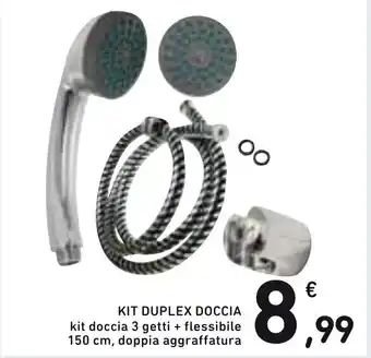 Spazio Conad Kit Duplex Doccia 150cm offerta