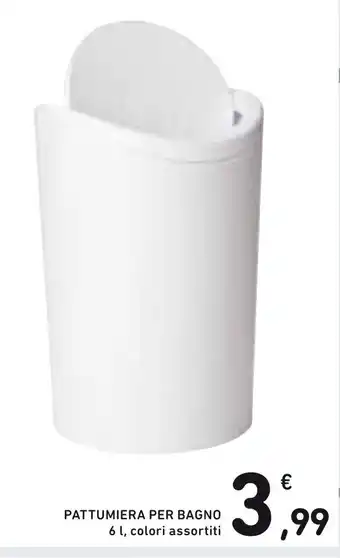 Pattumiera per Bagno 6l