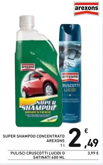 Spazio Conad Arexons Super Shampoo Concentrato 1l offerta
