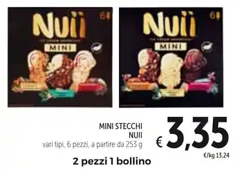 Spazio Conad Nuii Mini Stecchi 253g offerta