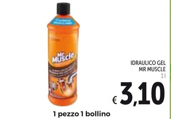 Spazio Conad Mr Muscle Idraulico Gel 1L offerta