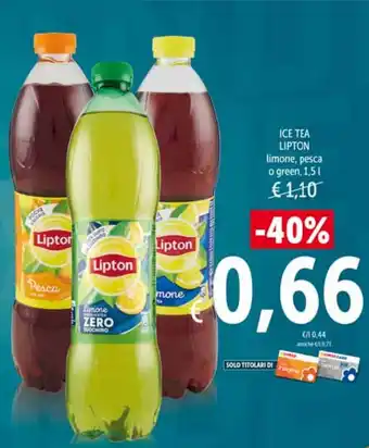 Spazio Conad Lipton Ice Tea 1,5l offerta