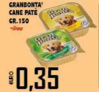 Big Food Granbontà Cane Pate 150gr offerta