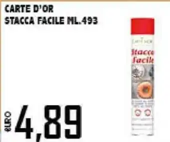 Big Food Carte d'Or Stacca Facile 493ml offerta
