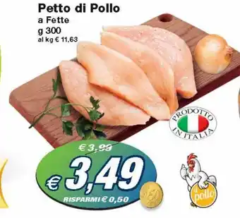 Prix Quality Petto di Pollo A Fette 300 g offerta