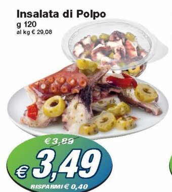Prix Quality Insalata di Polpo g 120 offerta