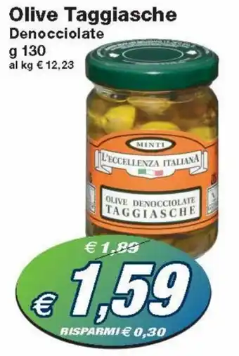 Prix Quality Olive Taggiasche Denocciolate g 130 offerta