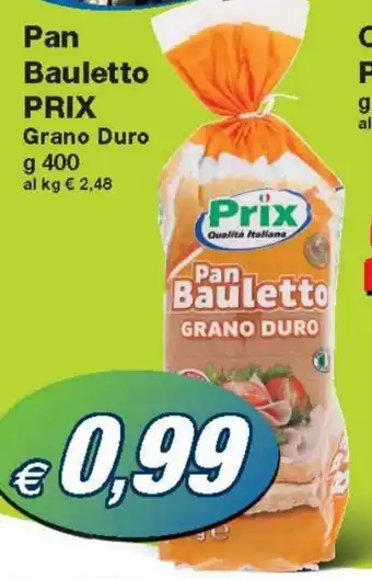 Prix Quality Prix Pan Bauletto Grano Duro g 400 offerta