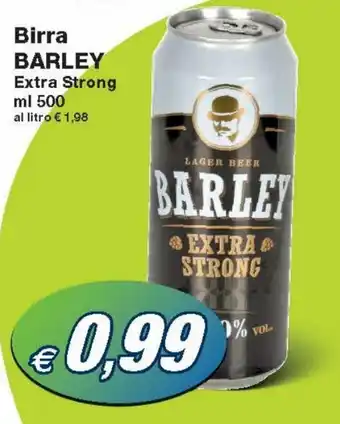 Prix Quality Barley Birra Extra Strong ml 500 offerta