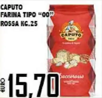 Big Food Caputo Farina Tipo "00" Rossa 25kg offerta