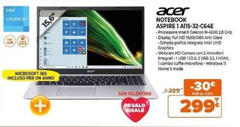 acer Notebook Aspire 1 A115-32-C64E