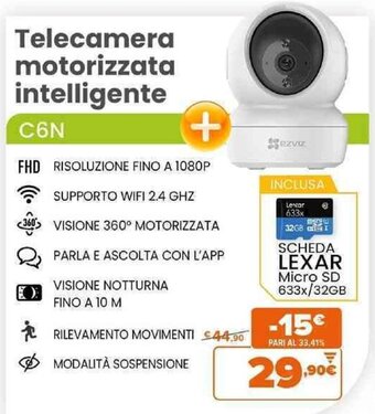 Expert Telecamera motorizzata intelligente offerta