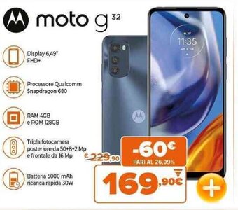 Expert motorola moto g 32 offerta
