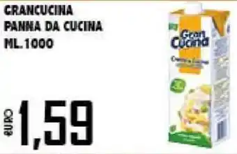 Big Food Grancucina Panna da Cucina 1000ml offerta